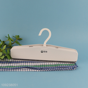 Yiwu market household space saving pants hanger for sale