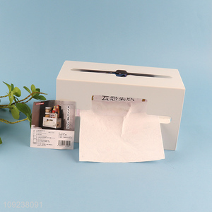 China wholesale household desktop organizer magnetic tissue box