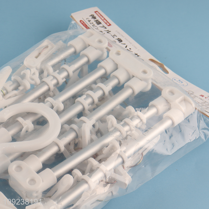 China wholesale household stretchable aluminum clothes drying rack