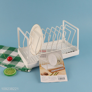 Factory price iron home kitchen dish drying rack for sale