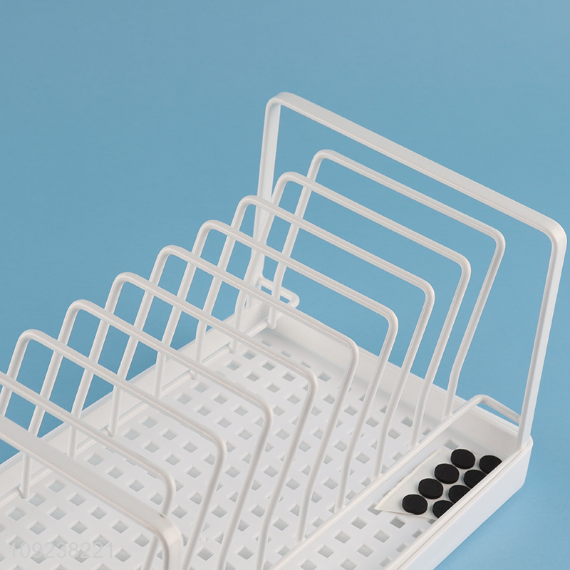 Factory price iron home kitchen dish drying rack for sale