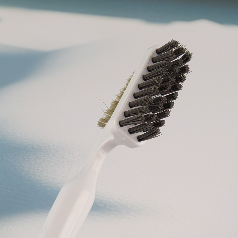 China products double-headed home kitchen cleaning brush for sale