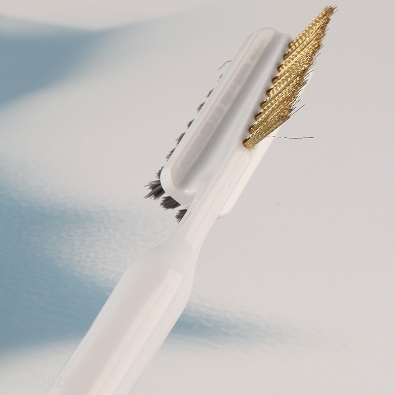 China products double-headed home kitchen cleaning brush for sale