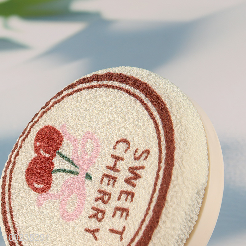 Yiwu market round dead skin remover handheld bath brush cleaning brush