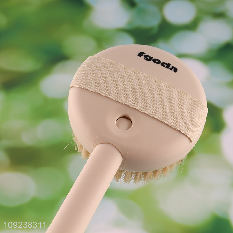 Hot selling long handle handheld bath brush body cleaning brush wholesale