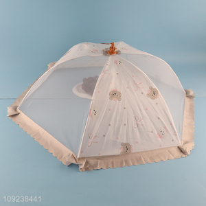 Online wholesale cartoon bear printed home kitchen dish cover