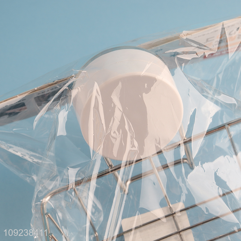 Low price household kitchen stainless steel suction drain basket