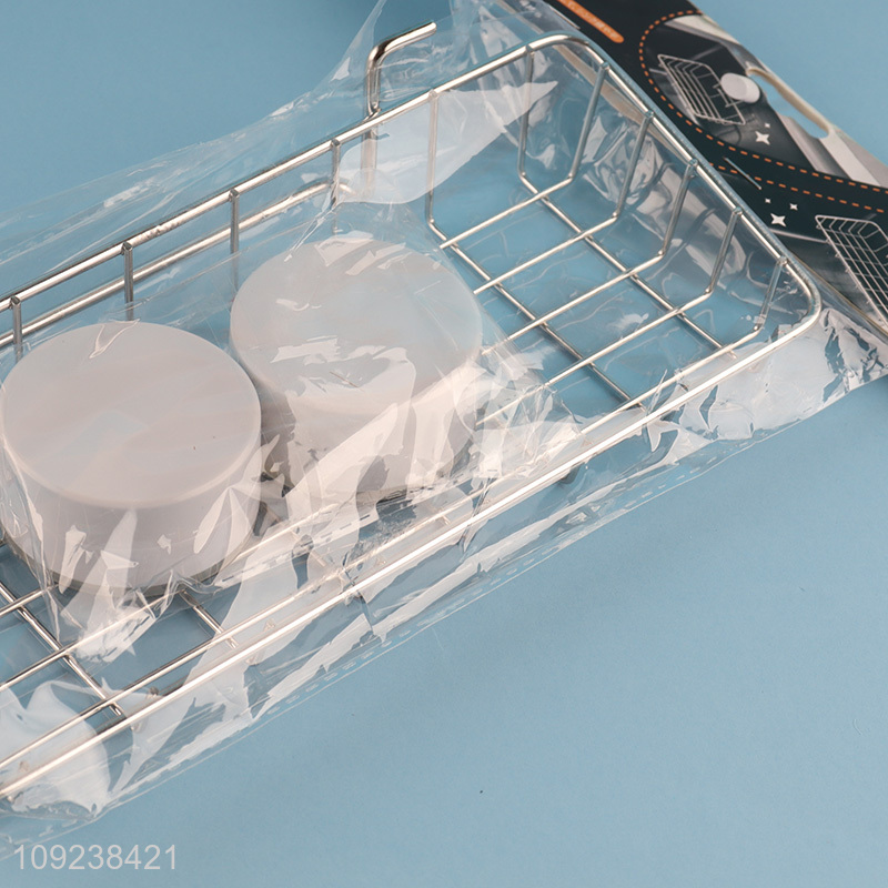 Hot sale home kitchen stainless steel suction drain basket wholesale