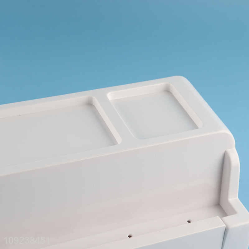 Hot selling household white cable management box storage box for desktop