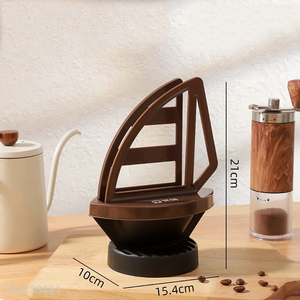 Factory price portable coffee dripper reusable paperless mesh filter coffee filter