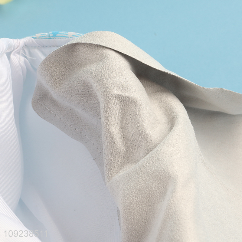 Low price cartoon printed portable travel sunglasses storage bag