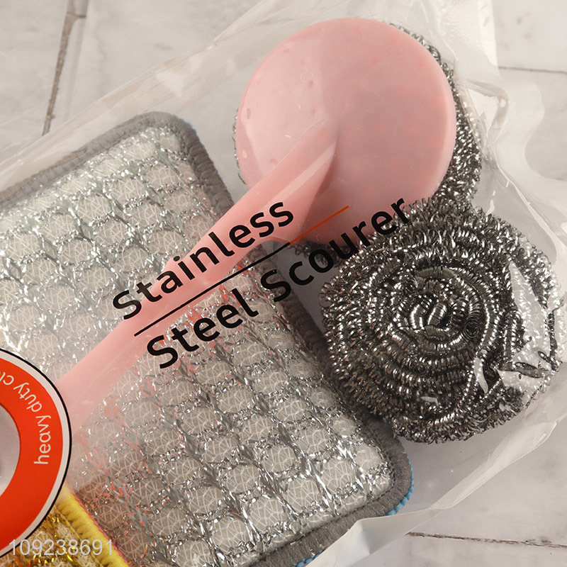 Good selling home kitchen cleaning supplies stainless steel scouring pad wholesale