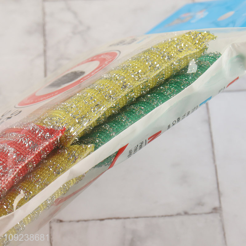 China supplier household dish washing stainless steel scouring pad