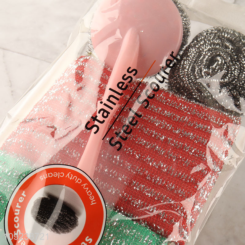 Popular products home kitchen cleaning supplies stainless steel cleaning kit