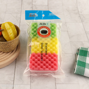 Good quality home kitchen cleaning supplies dish washing cleaning sponge for sale