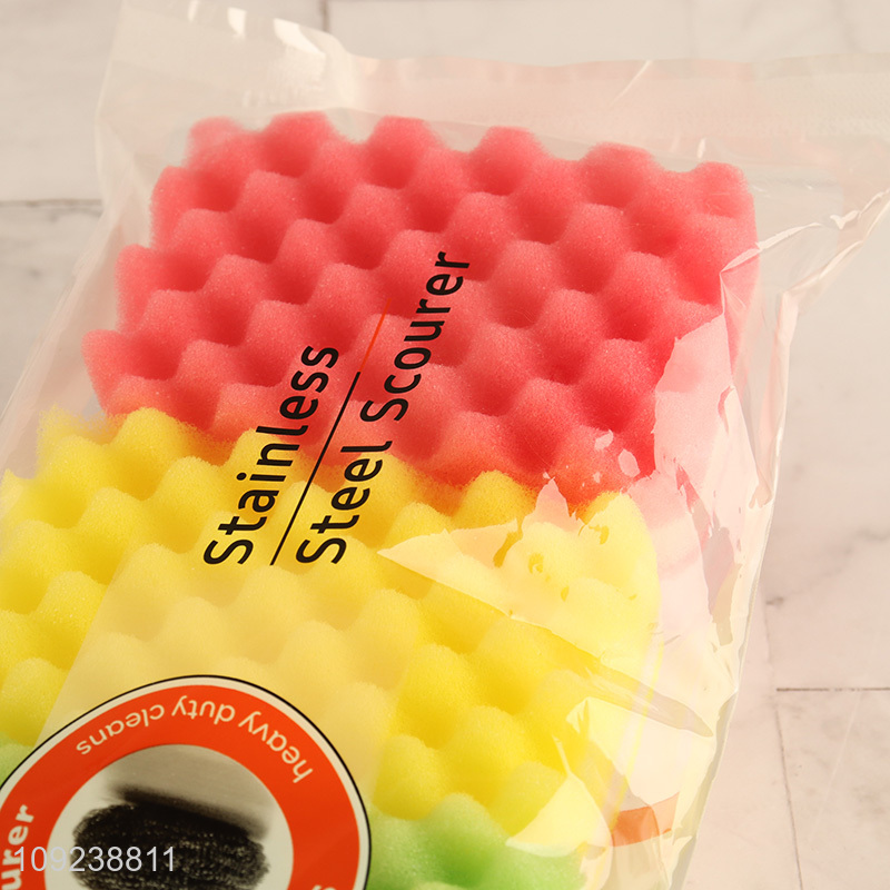 Good quality home kitchen cleaning supplies dish washing cleaning sponge for sale
