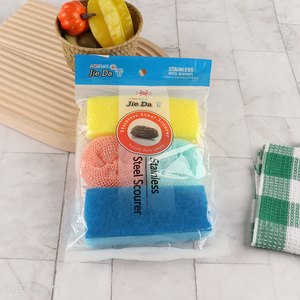 Hot products household kitchen cleaning supplies cleaning sponge cleaning ball set