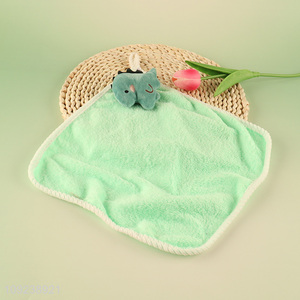 Good selling quick dry square kitchen bathroom hand towel wholesale