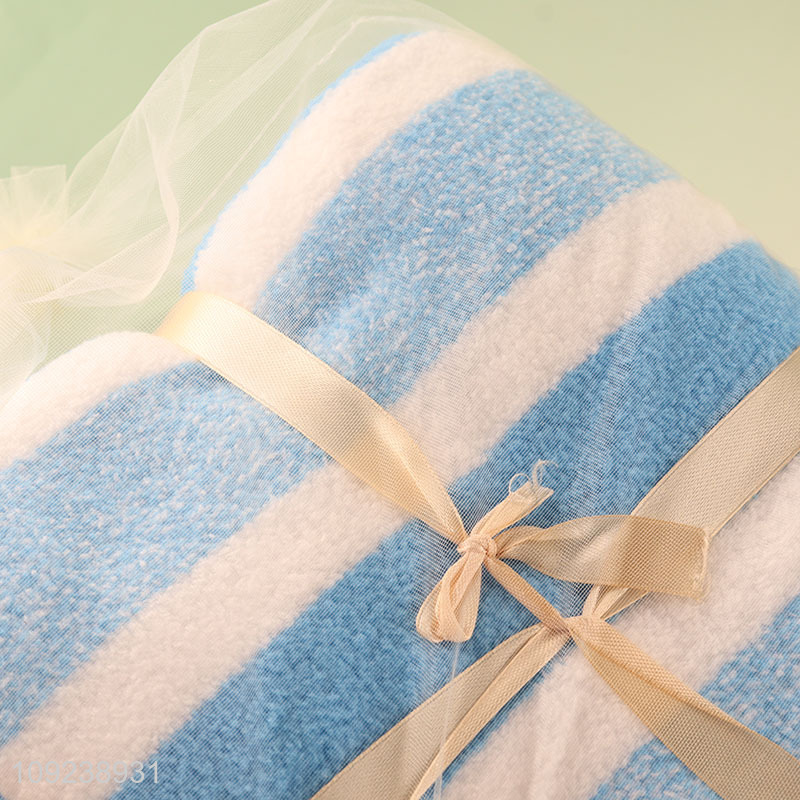 New style household soft microfiber towel bath towel set for sale