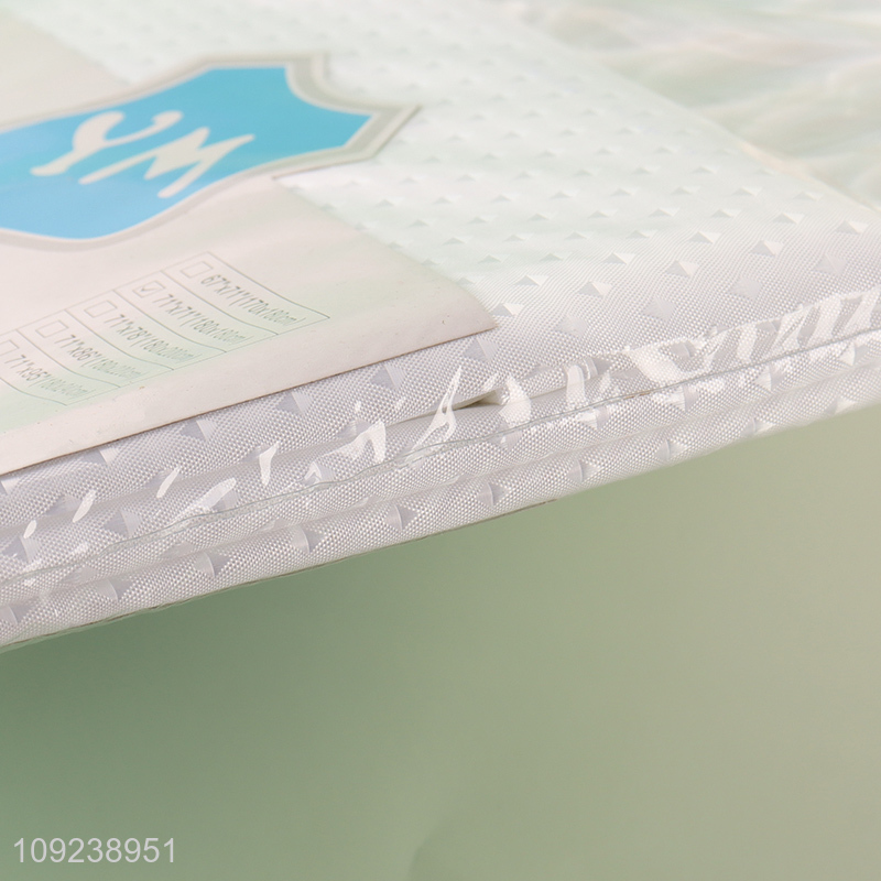 Popular products home hotel waterproof polyester shower curtain with hook