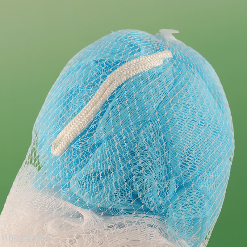 China factory 3pcs reusable bath supplies bath ball bath flower set