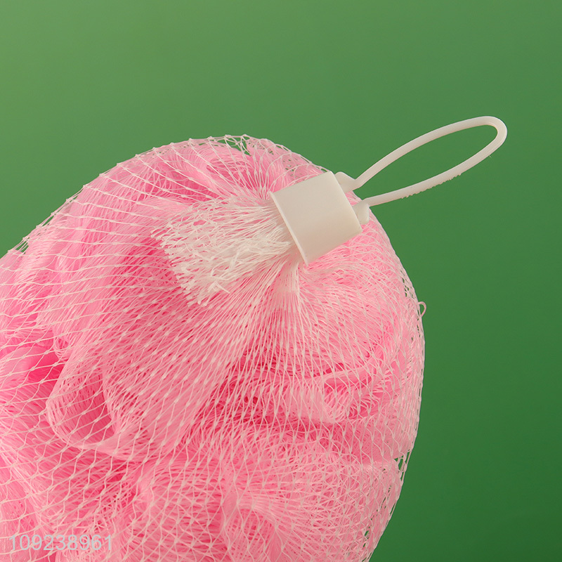 China factory 3pcs reusable bath supplies bath ball bath flower set