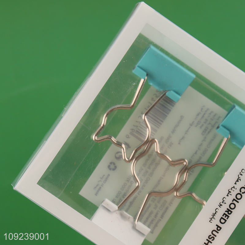 Top selling 5pcs iron paper clips binder clips for school office