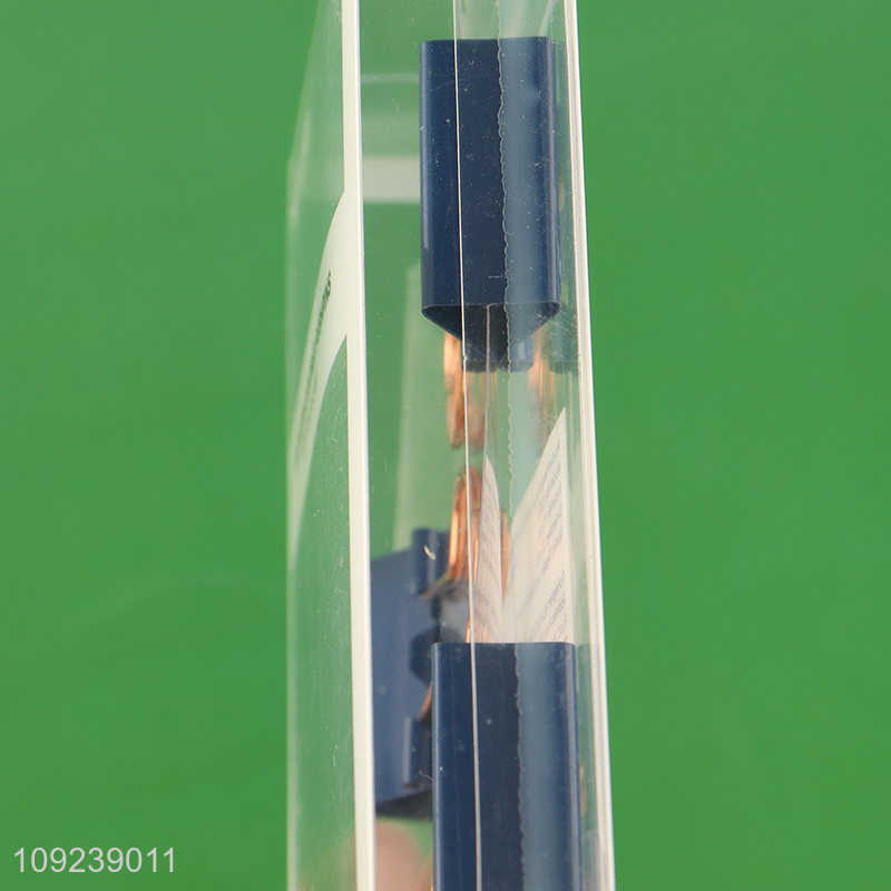 Top products 3pcs school office paper clips binder clips set