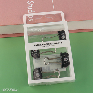 China products 4pcs school office paper clips binder clips set