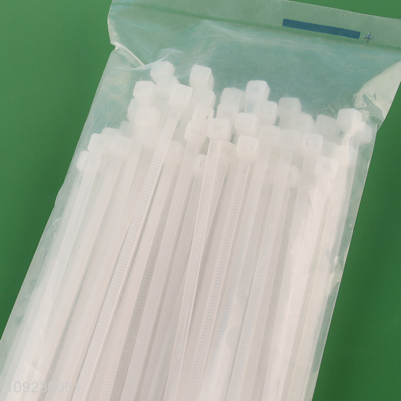 Good selling 100pcs nylon cable tie self-locking cable wholesale