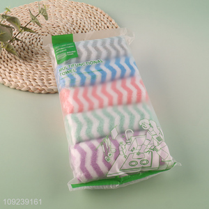 Factory supply multicolor washable home kitchen cleaning towel for sale