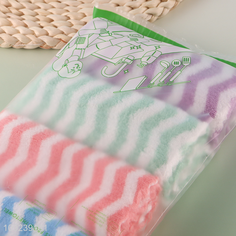 Factory supply multicolor washable home kitchen cleaning towel for sale