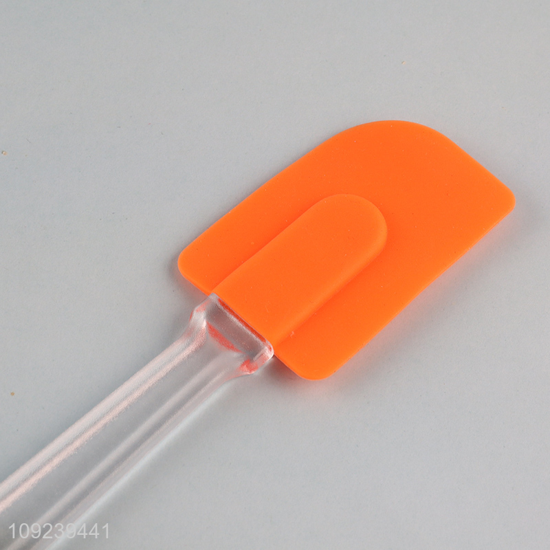 Factory price silicone butter spatula cheese spatula with pp handle