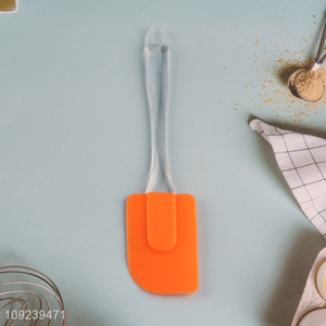 Factory supply pp handle kitchen silicone butter spatula cheese spatula