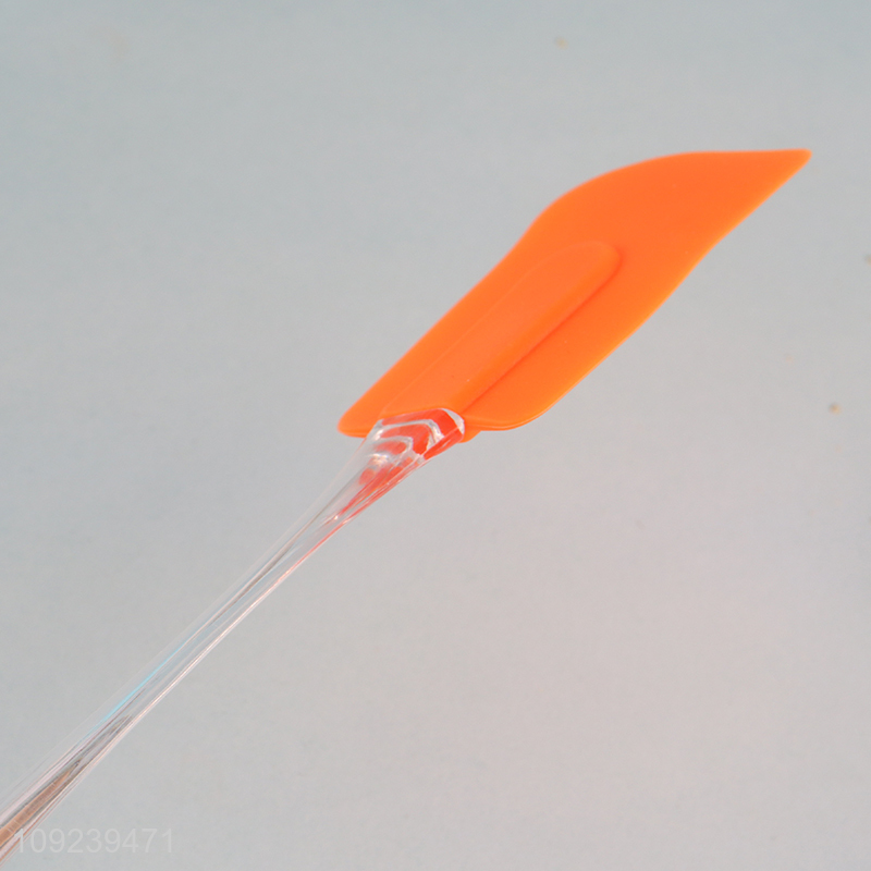 Factory supply pp handle kitchen silicone butter spatula cheese spatula