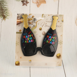 Good sale champagne bottle shape adult party supplies party glasses wholesale