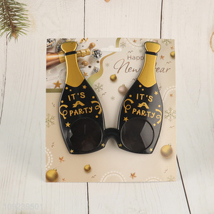 New product champagne bottle shape party supplies party glasses for adult