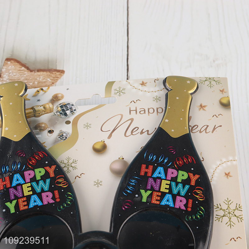Good sale champagne bottle shape adult party supplies party glasses wholesale