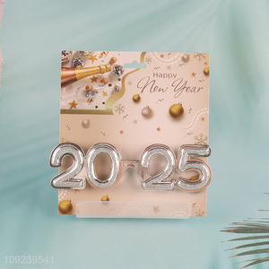 Popular products party supplies silver happy new year party glasses