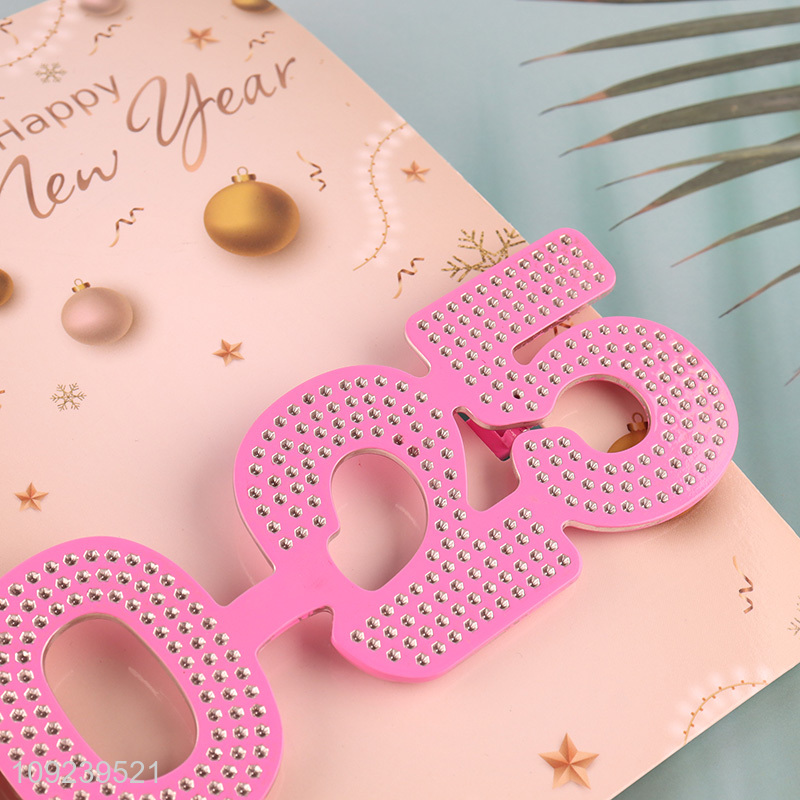 Best quality 2025 happy new year party glasses for party supplies