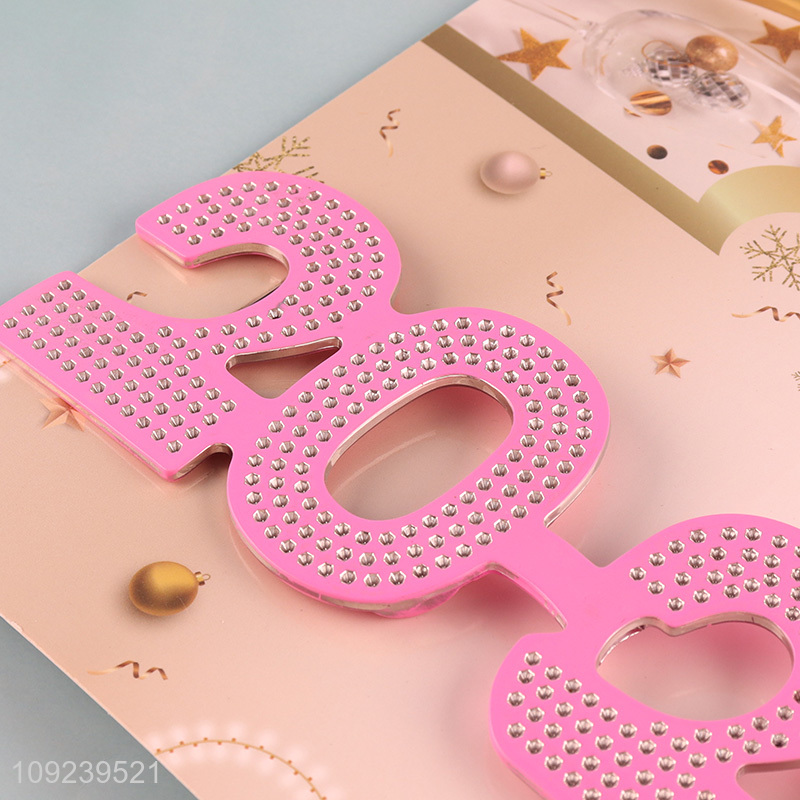 Best quality 2025 happy new year party glasses for party supplies