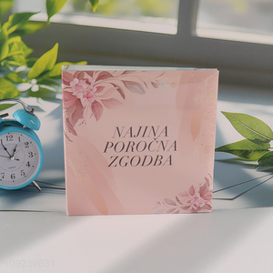 China products square family couple photo album picture album for sale