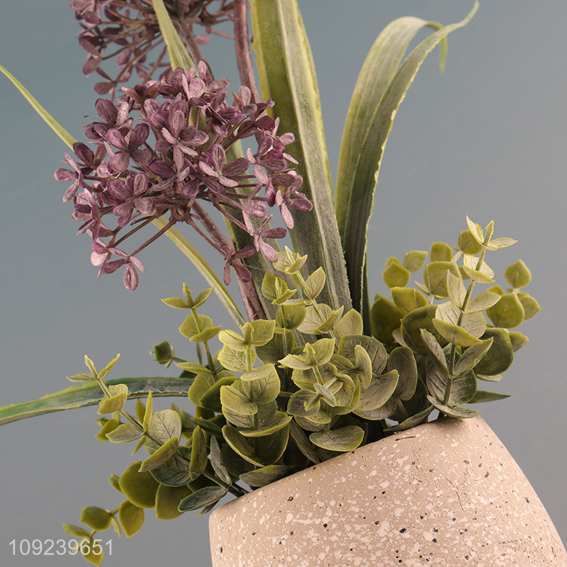 Hot selling natural home indoor decor plastic artificial bonsai fake plants