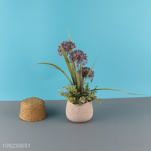 Hot selling natural home indoor decor plastic artificial bonsai fake plants