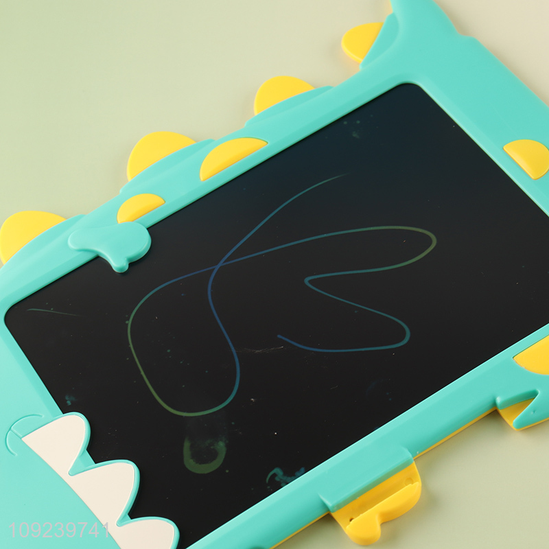 Factory price cartoon dinosaur kids lcd writing tablet writing board for sale