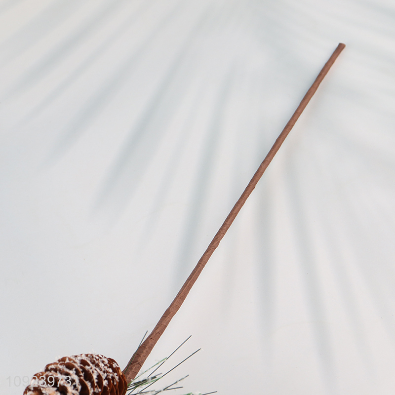 Top products pinecones berries decorative branch for Christmas decoration