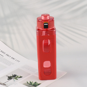 Low price portable 900ml plastic water bottle drinking bottle for sale