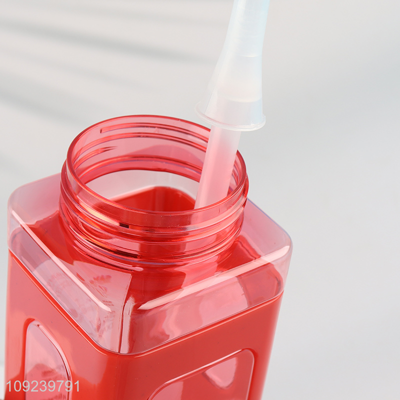 Low price portable 900ml plastic water bottle drinking bottle for sale