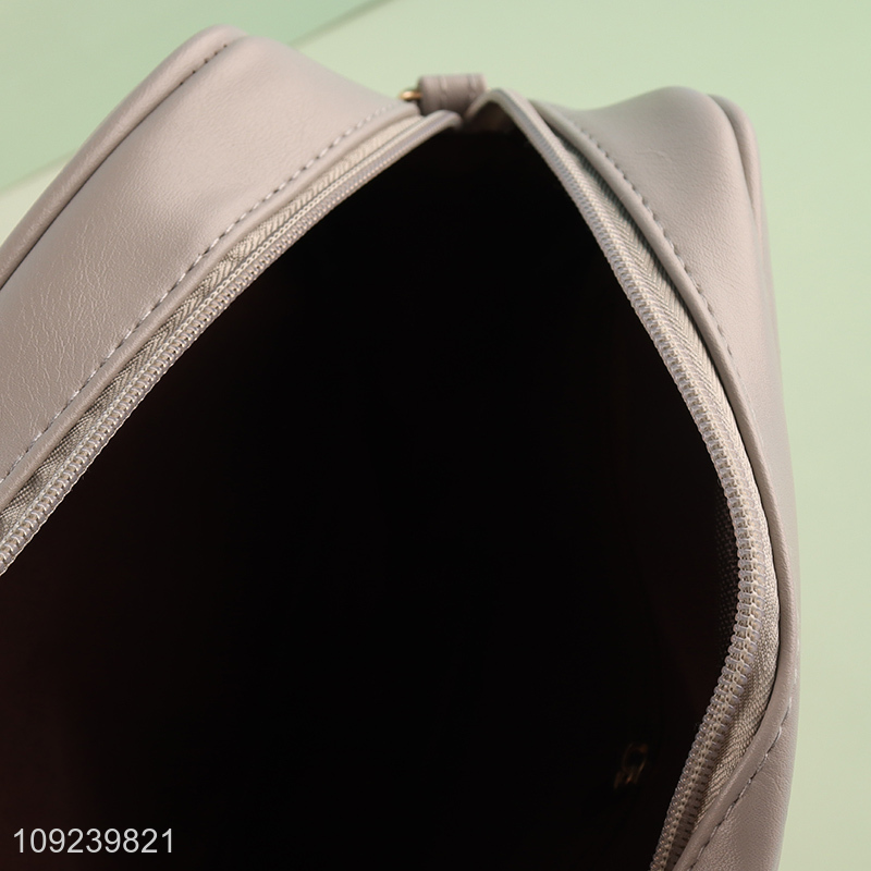 Online wholesale fashion waterproof pu leather messenger bag shoulder bag