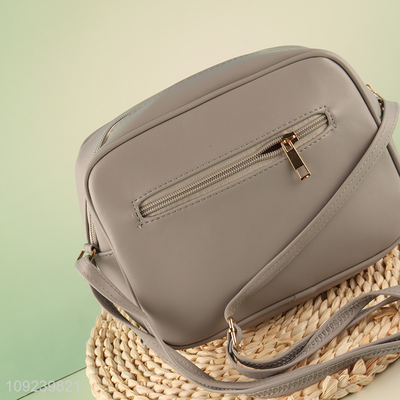 Online wholesale fashion waterproof pu leather messenger bag shoulder bag